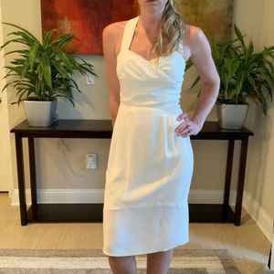 Narciso Rodriguez size 38 (sz 0) white crepe dress